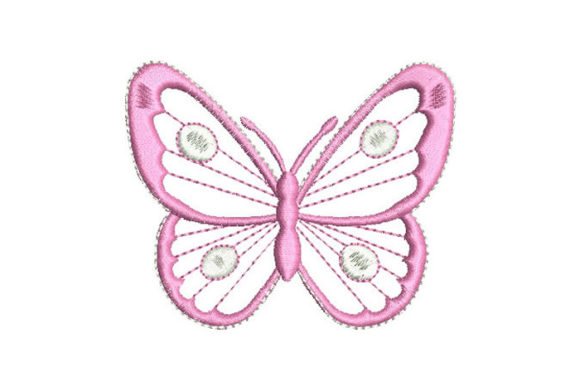 Pretty Butterfly Embroidery
